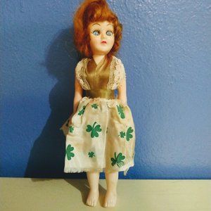 Vintage Irish lady collectible doll